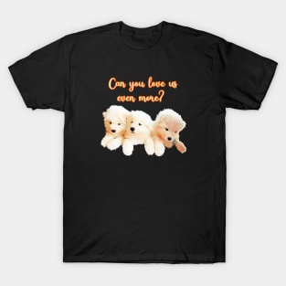 Can you love us even more? T-Shirt